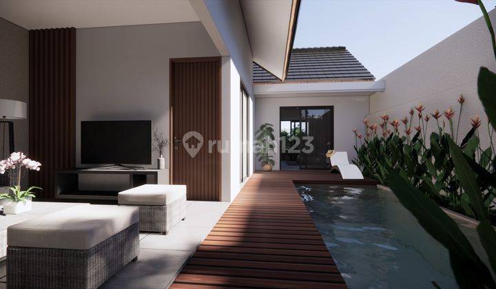 Charming 2-Bedroom Villa with Private Pool- 3 MINUTE FROM SESEH BEACH 1