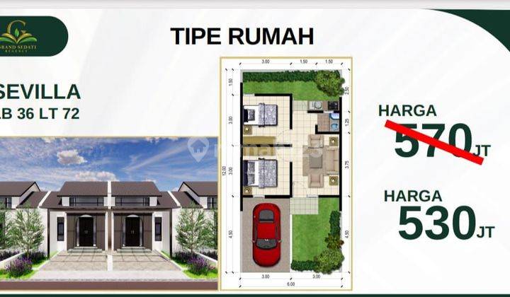 Dijual Rumah Murah Dekat Pondok Tjandra, Merr Dan Sedati 2