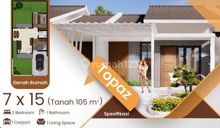 Rumah minimalis modern keraton Superblok krian 2