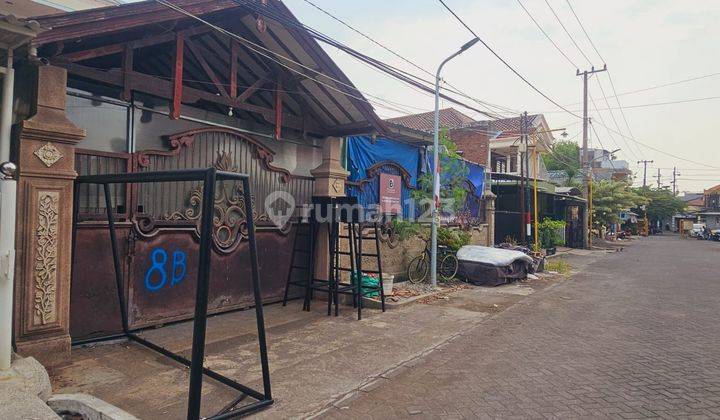 Dijual Murah Via Lelang Rumah Hitung Tanah Di Klampis Semolo Timur Surabaya Timur . SHM 2