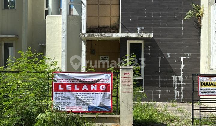 Dijual Via Lelang Rumah Di Green Semanggi Mangrove Surabaya.posisi Kosong 1