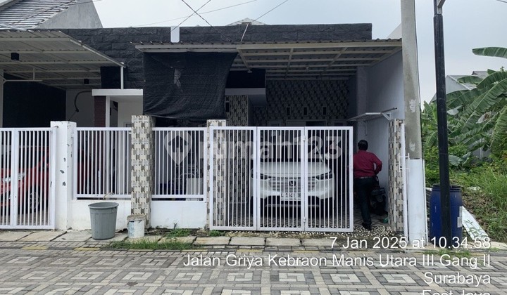 Dijual Murah Via Lelang Rumah di Griya Kebraon .Surabaya Barat 1