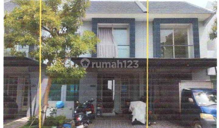 Dijual Murah Via Lelang Rumah Grand Pakuwon Cluster Queensland Surabaya Barat . SHM 1
