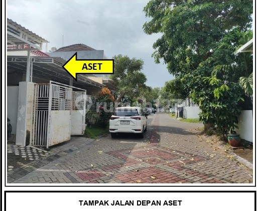 Dijual Murah Via Lelang Rumah di Surya Graha .Bukit Palma Surabaya Barat 2