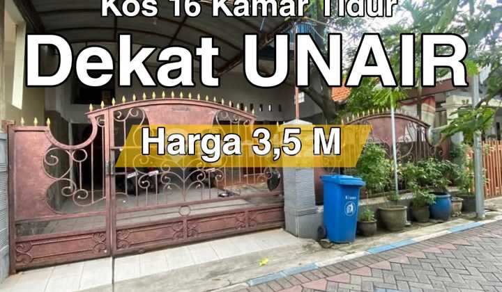 Dijual Rumah Kos Aktif di Karang Menjangan Dekat Unair Surabaya Dijual Rumah Kos Aktif di Karang Menjangan Dekat Unair Surabaya