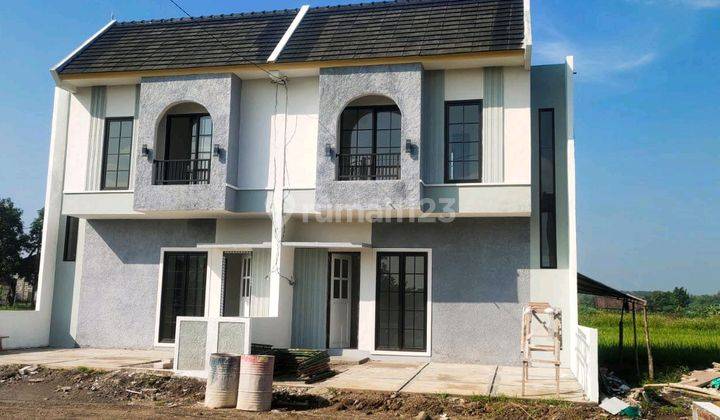 Rumah Mewah 2 Lantai Harga 1 Lantai Ditengah Kota Mojosari Mojokerto 1