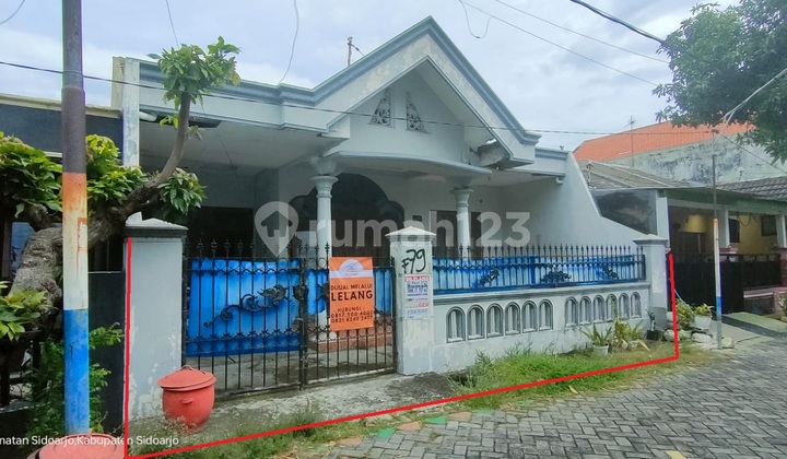 Dijual Via Lelang Rumah Perum Dolog Sidoarjo Lokasi Strategis 2