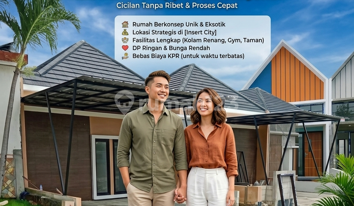 Rumah, 1 Lantai, SHM, Dekat Sekolah Negeri, Rumah, 1 Lantai, SHM, Dekat Sekolah Negeri,