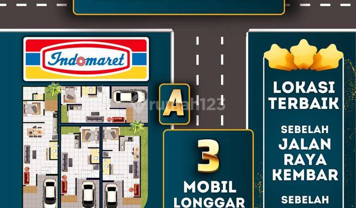 Rumah Baru Jalan Kembar Rungkut Asri, Daerah Merr 2