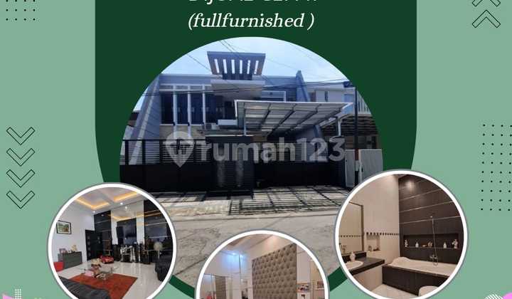 Dijual Cepat Rumah Full Furnished Siap Huni Kertajaya Indah, Surabaya Timur