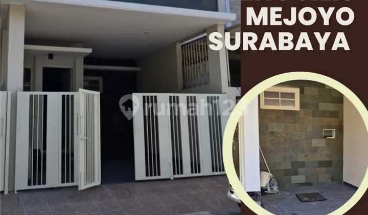 Jual Rumah baru di Tenggilis Mejoyo dekat kampus Ubaya dan akses tol rungkut