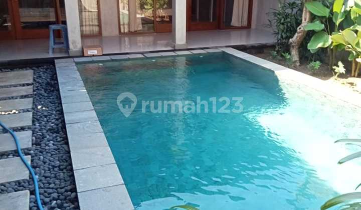 Villa Furnish 3 Kamar, Ada Kolam Renang Private Near Beach Sanur