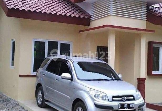 Rumah Baru 80% sgt strategis. Harga bersahabat  2