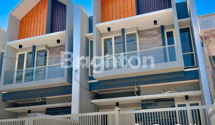 RUMAH NEW MODEL SCANDINAVIAN DI MANYAR KERTOADI SURABAYA 1