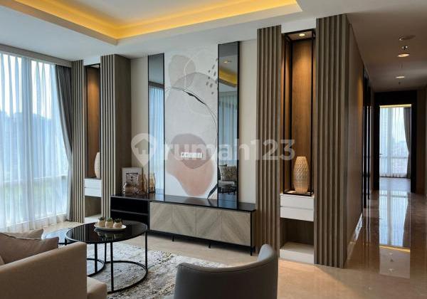 Sewa Apartemen The Elements Kuningan Type 3 Kamar Tidur Modern Funised Luas Besar  2