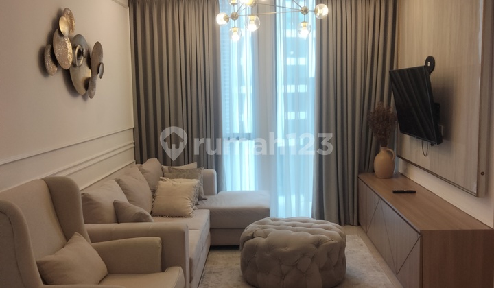 Sewa Apartemen Izzara Location In South Jakarta – 2 Br Modern Fully Furnished