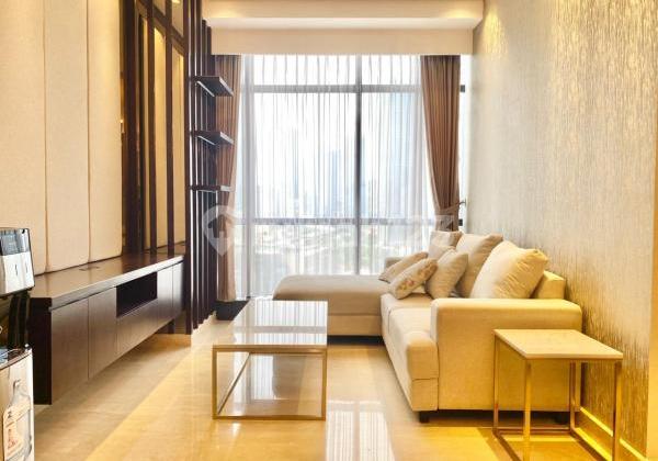 Sudirman Suites Apartment 3 Bedroom Type, Strategically Located in the Sudirman Area with an Elegant Design for Comfort and Serenity.
