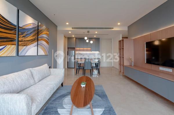 Izzara South Jakarta Apartment for Rent – 2+1 Bedroom Fully Furnished