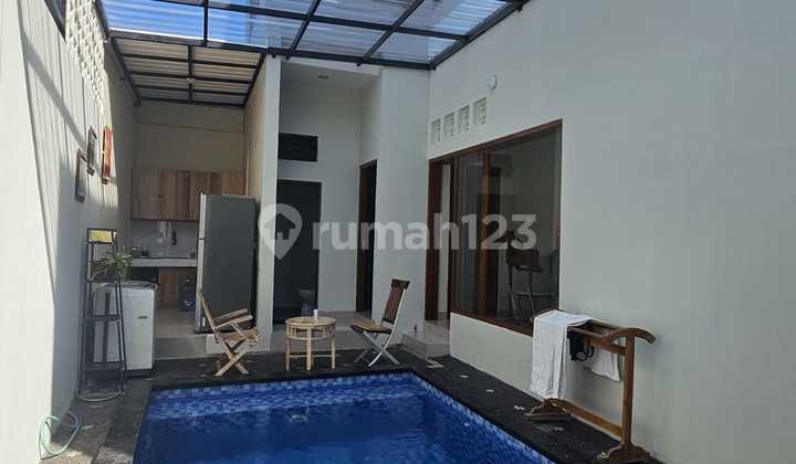 House Semi Villa Style In Gated Community In Central Sanur