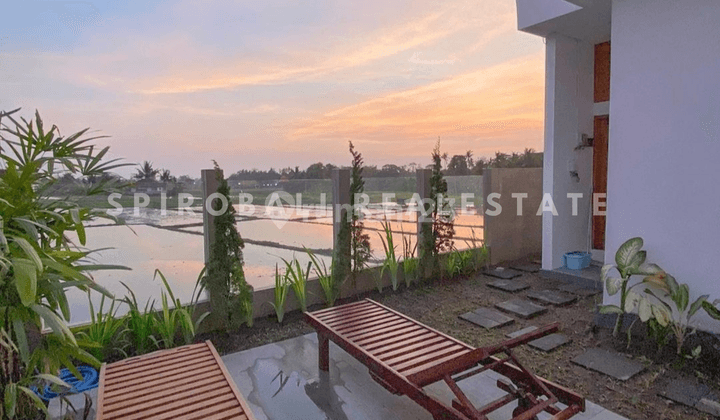 Brand New Villa Stunning Rice Field View 2 BR Full Furnished In Cemagi 1