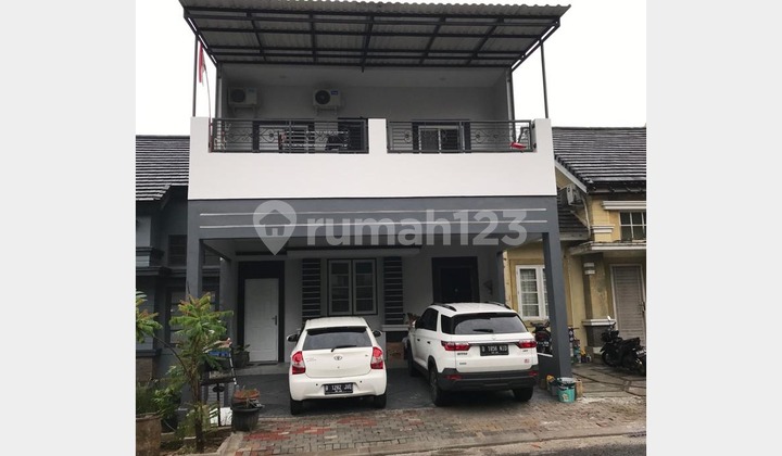 Rumah 2 Lantai di De Latinos Cluster Santiago Bsd