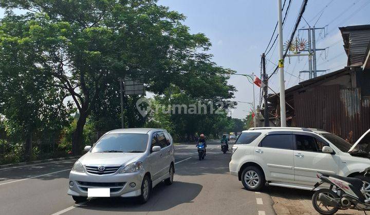 Kavling 242 m² Komersil Hadap Jalan Raya di Kosambi  1