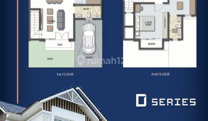 Rumah Bagus Siap Huni di Cluster Regalia Suvarna Sutera 1