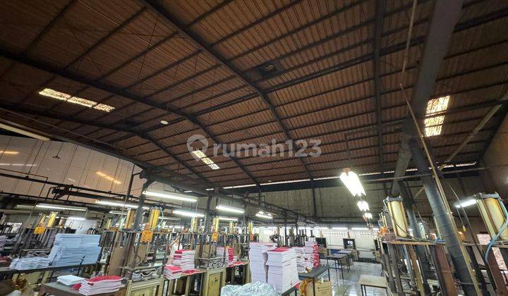 Ex Pabrik Textile 4.500 M di Kawasan Industri Cikupa Mas 2