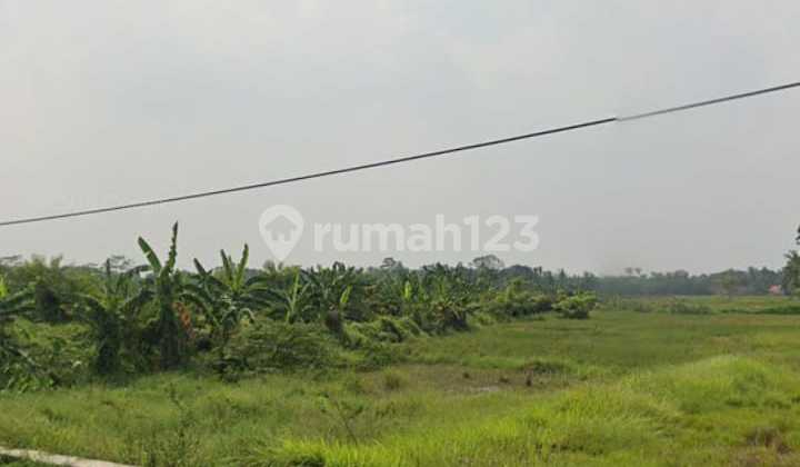 Kavling Zona Industri Hadap Jalan Utama Kontainer 4 ft di Cikande Serang Banten