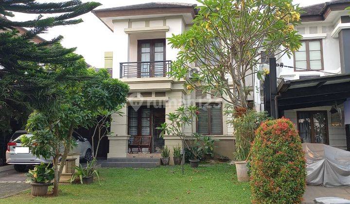 Rumah 2 lt Asri Nyaman Siap huni di Delatinos BSD 1