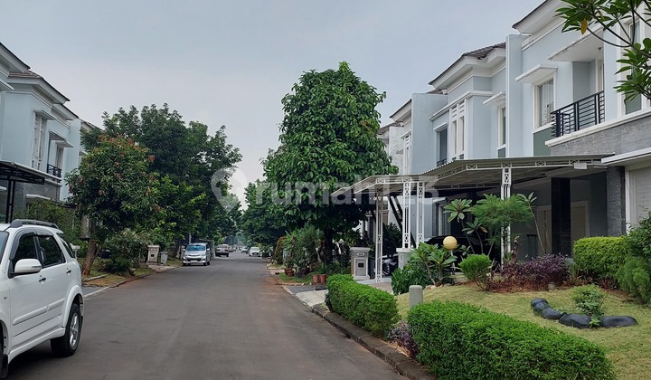 Rumah Hoek Bagus Cluster Aquamarine Gading Serpong Full Furnished Lokasi Strategis