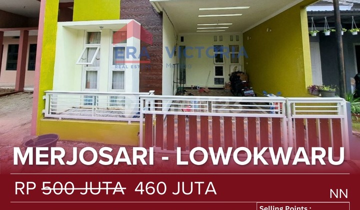 Dijual Rumah Area Lowokwaru Dekat Sekolah Berkuda, Kafe Kuliner Joyogrand dan Kampus-Kampus. 1