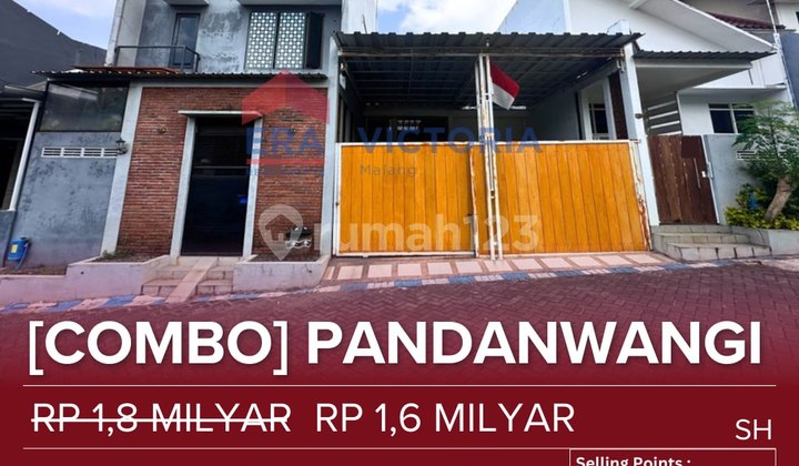 Dijual Combo Dalam Perumahan Aman, Nyaman, Tenang Kawasan Sulfat dengan Semi Furnished. 1