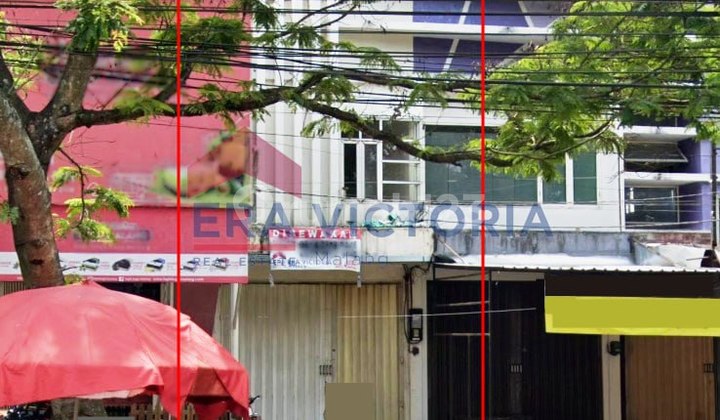 Disewakan Ruko di Raya Sulfat, Komplek Bisnis dan Kuliner, Akses Mudah Tengah Kota.