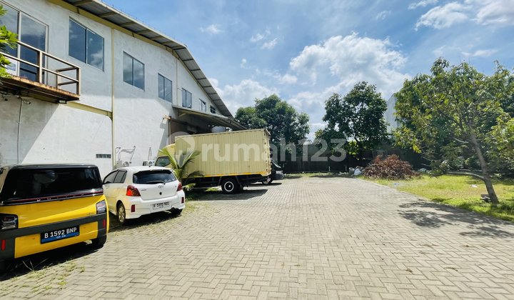 Tanah Luas Cipondoh Raya Bisa Container hingga 40HC Strategis