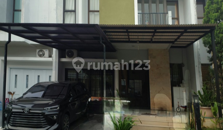 Rumah Newton Gading Serpong Scientia 2 Lantai Siap Huni Strategis