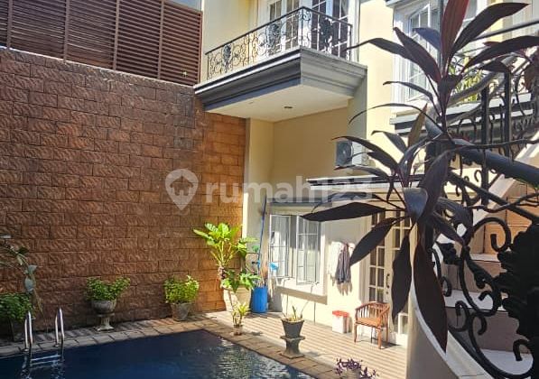 Dikontrakan Rumah Mewah Furnished Kolam Renang Di Bellano Gading 1
