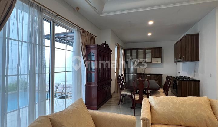 Rumah Mewah Fully Furnished + Kolam Renang di De Maja De Park Bsd