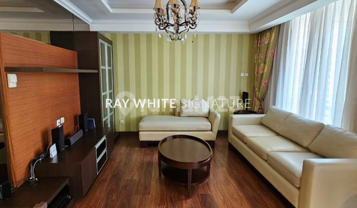 For Rent Sahid Palace Apartment 2+1 BR Prime Sudirman Location