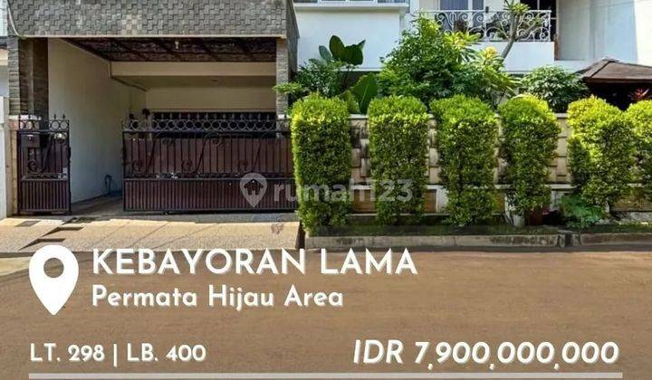 Rumah Modern Minimalis Permata Hijau Area Jakarta Selatan 1