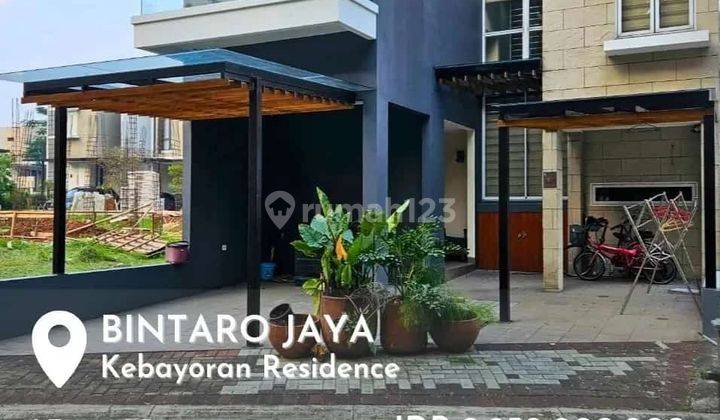 Rumah Siap Huni Dikawasan Premium Kebayoran Residence Bintaro 1