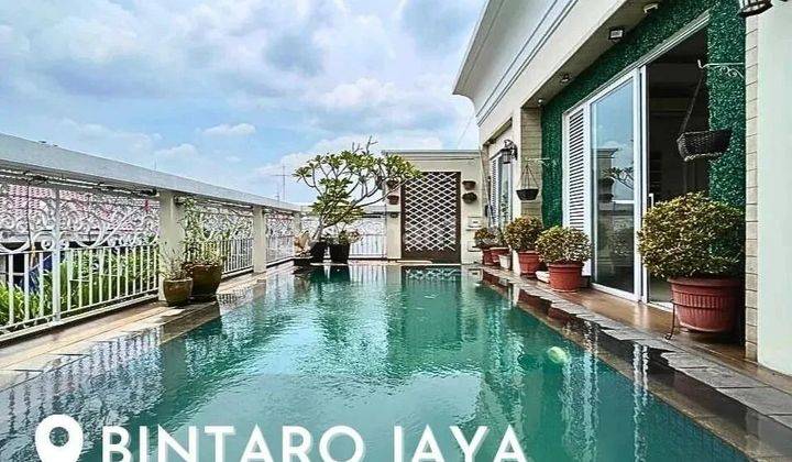 Rumah cantik dengan Pool 2 Lantai di Bintaro turun harga 1