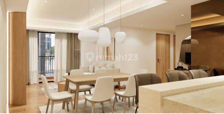 Disewakan Apartemen Hoek 3+1 BR Furnish di Holland Village Jakpus 1