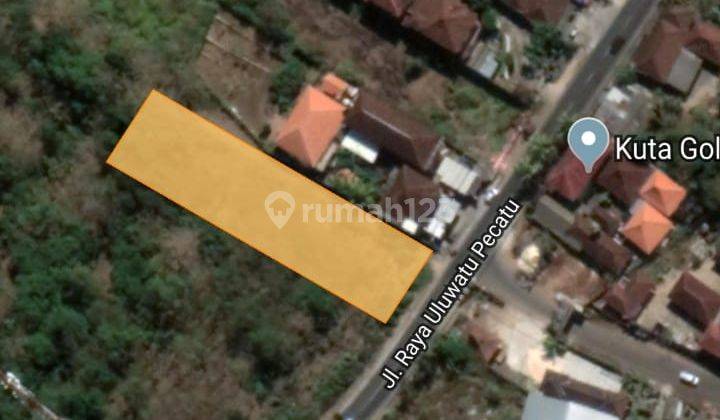 Land for sale at the edge of Utama Utama Street, Pecatu 2