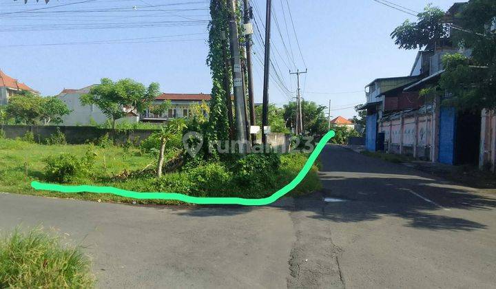 Land for sale on Jalan Bajataki Gatsu Barat Denpasar 1