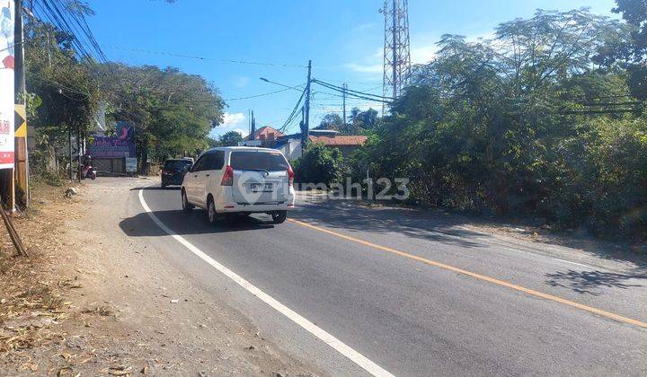 Commercial land for rent, ready to build, location on Jalan Raya Uluwatu - Pecatu Bali 1