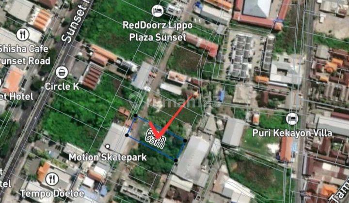 Dijual atau Disewakan tanah di jalan Sunset Road, Badung  2