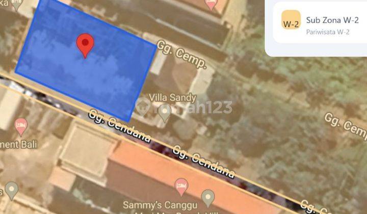 For Sale Premium Land Floor 4.5 Are Munduk Catu Road Canggu