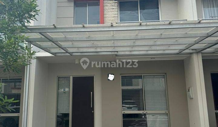 Rumah pik 2 uk 6x10 2lantai semi furnish 3AC, Kulkas, kasur 2