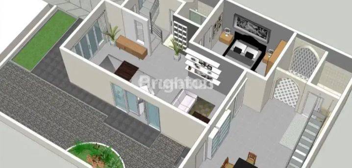 rumah 2 lantai di kompleks perumahan Griya Mas Srengseng  Jakarta Barat 2